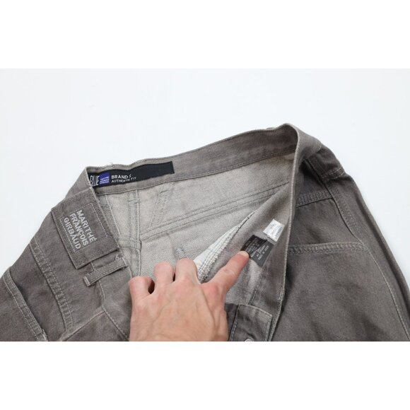 Vintage 90s Marithe Francois Girbaud Mens 40x26 Distressed Baggy Denim Jeans - Picture 12 of 16